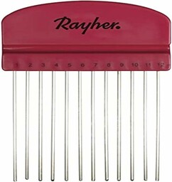 Rayher 71934000 grzebyk do quillingu, 10,5 x 6,5