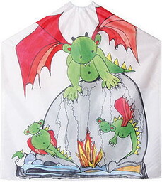 Efalock Fire Dragon, peleryna dla dzieci, smoki