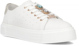 Damskie buty sportowe - FILIPPO DP6854/25 BIAŁE