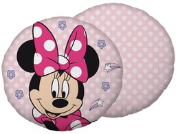 Poduszka dla dziecka Myszka Minnie okrągła