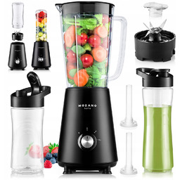 Blender Kielichowy 3w1 Do Smoothie Koktajli 2 Wkłady