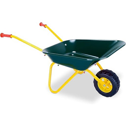 Relaxdays Taczka dla dzieci, antypoślizgowe uchwyty, wys. x