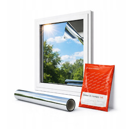 Folia Przeciwsłoneczna Lustro Weneckie Zewnętrzna 50x400 Termoizolacja Uv