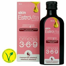 EstroVita Skin Omega 3-6-9, 150 ml (data ważności: