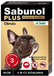 Laboratorium DermaPharm Sabunol Plus Obroża Przeciw Pchłom