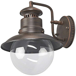 Lindby - Eddie Zewnętrzna Lampa Ścienna Rust
