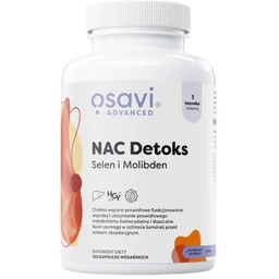 OSAVI NAC Detoks, Selen i Molibden (120 kaps.)