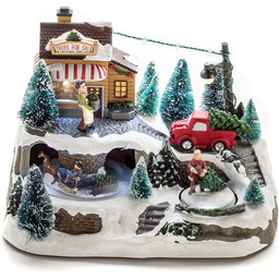 Konstsmide Dekoracja bożonarodzeniowa LED choinka zimna biel LED