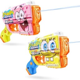 XSHOT WATER-FAST SKINS-SERIES 1-SPONGEBOB JR 2 szt