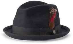 kapelusz BRIXTON - Gain Fedora Black (BLACK) rozmiar: