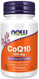 NOW CoQ10 100mg 50caps