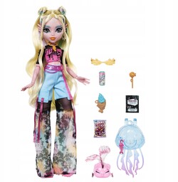 Monster High Lagoona Blue lalka podstawowa z akcesoriami