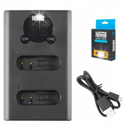 Ładowarka dwukanałowa NEWELL DL-USB-C do akumulatorów EN-EL2 Nikon