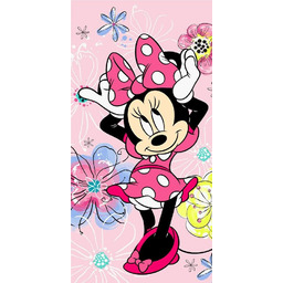 Ręcznik plażowy 70x140 Myszka Mini 0776 Minnie Mouse