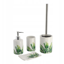 Komplet zestaw łazienkowy Nowoczesny Ceramiczny 4 elementy Boho