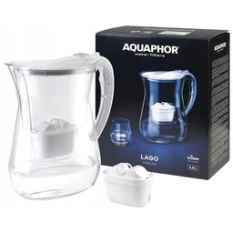 Dzbanek filtrujący Aquaphor Lago Biały Wkład Maxfor+