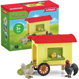 schleich FARM WORLD Przenośny kurnik 42572 5 elementów