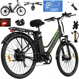 Rower elektryczny Miejskie Witambike C26 250W 36V 15AH