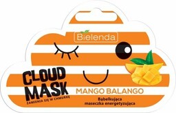 Bielenda Cloud Mask, bąbelkująca maska energetyzująca, Mango, 6g