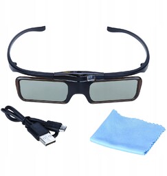 Aktywne Okulary Migawkowe 3D Dlp Link Projektor Tv