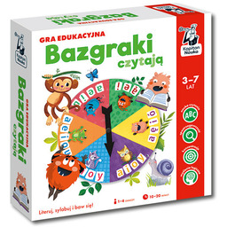 Bazgraki czytają. Gra edukacyjna. Kapitan Nauka
