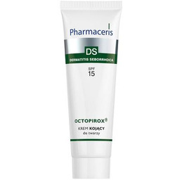 PHARMACERIS DS Octopirox Krem kojący do twarzy SPF15,