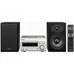 Wieża Denon D-M41 Srebrno-czarny