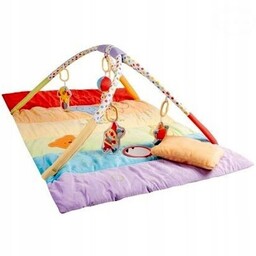 Mata edukacyjna z poduszką 110 x 80 cm