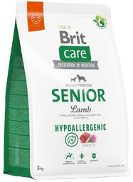 BRIT CARE Hypoallergenic Senior Lamb 3kg dla starszych