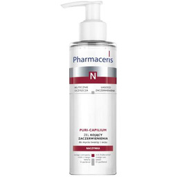 PHARMACERIS N Puri-Capilium kojący żel myjący do twarzy