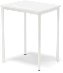 Stół BORÅS, 700x600x900 mm, laminat biały, biały