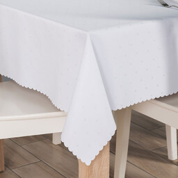 Markizeta Obrus wodoodporny 140x220 001 biały Mija