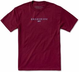 t-shirt męski PRIMITIVE (TERMINATOR) MACHINE TEE Burgundy