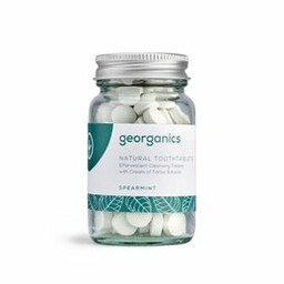 Georganics, naturalne tabletki do mycia zębów Spearmint, 120