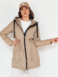 Kurtka damska parka VERCHA beżowa Dstreet TY4261-XL