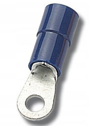 100 sztuk Końcówki izolowane oczkowe 2,5 mm M8