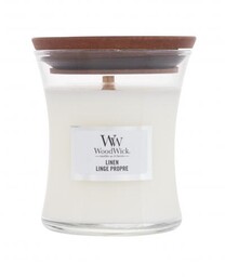 WoodWick Linen świeczka zapachowa 85 g unisex
