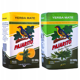 Yerba Mate Pajarito Limon + Hierbas 2 x
