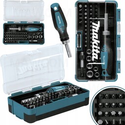 Makita B-36170 Śrubokręt Z Grzechotką Bity Nasadki Zestaw