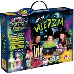 LISCIANI Zestaw kreatywny Crazy Science Dom Wiedźm 304-PL100255