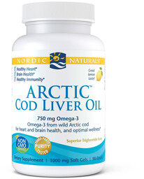 NORDIC NATURALS Arctic Cod Liver Oil 90caps