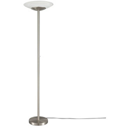 Lindby - Ragna Lampa Podłogowa White/Nickel