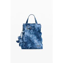 Desigual Mały plecak z denimu