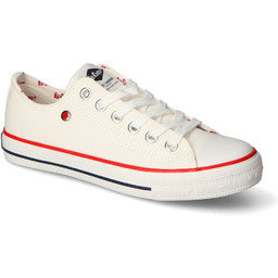 Trampki Lee Cooper Białe Sportowe Trampki Lee Cooper