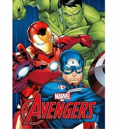 Kocyk Koc Polarowy Avengers Hulk Ironman 100X140