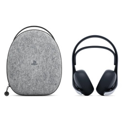 Sony PULSE Elite Nauszne Biało-czarny + etui Słuchawki