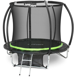 Trampolina ogrodowa Premium z siatką wewnętrzną 244 cm
