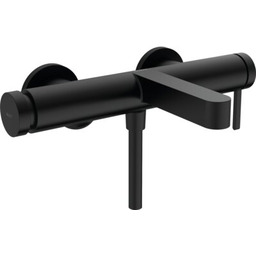 HANSGROHE Bateria wannowa natynkowa Finoris 76420670 Czarny mat
