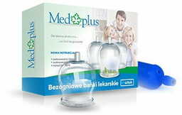 MED PLUS BAŃKI BEZOGNIOWE z ergonomiczną pompką 8