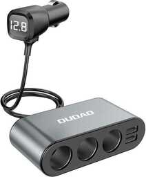 Dudao ładowarka samochodowa 2x USB / 3x rozdzielacz
